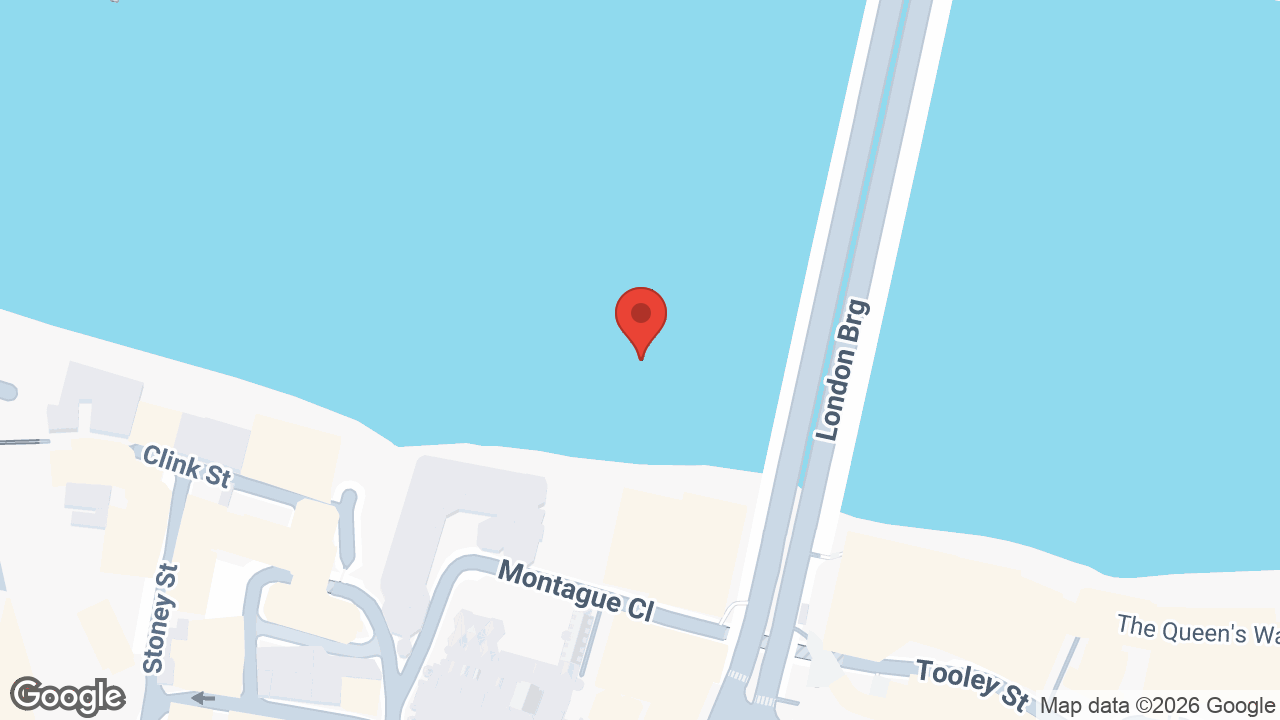 Map showing the location of Glaziers Hall