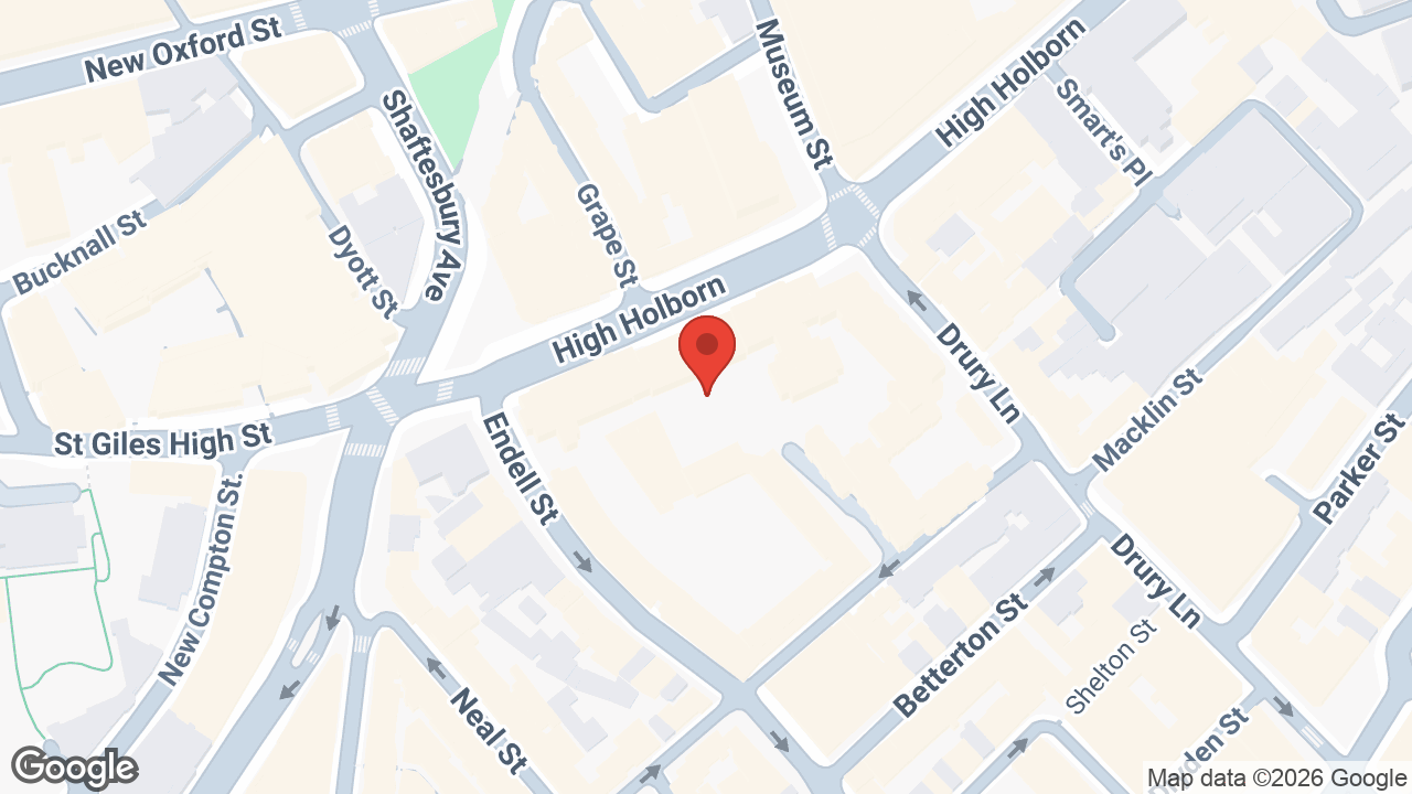 Map showing the location of The White Lion