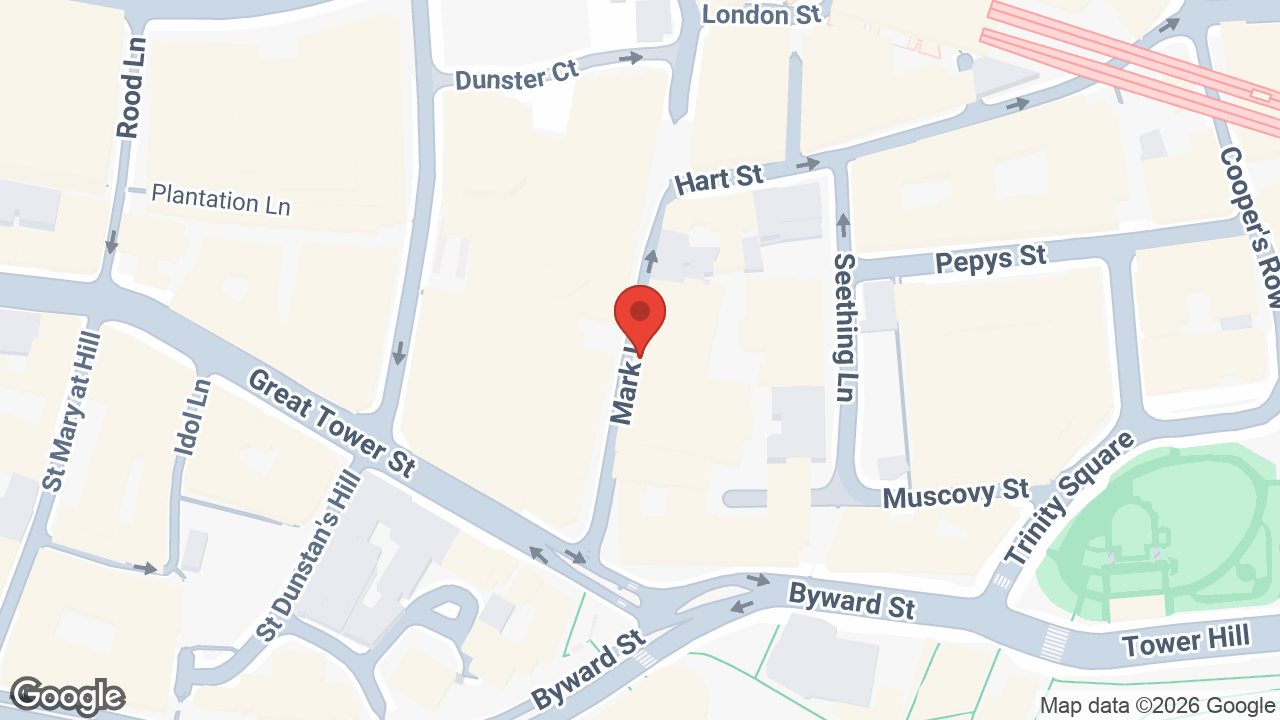 Map showing the location of Gaucho Tower Bridge