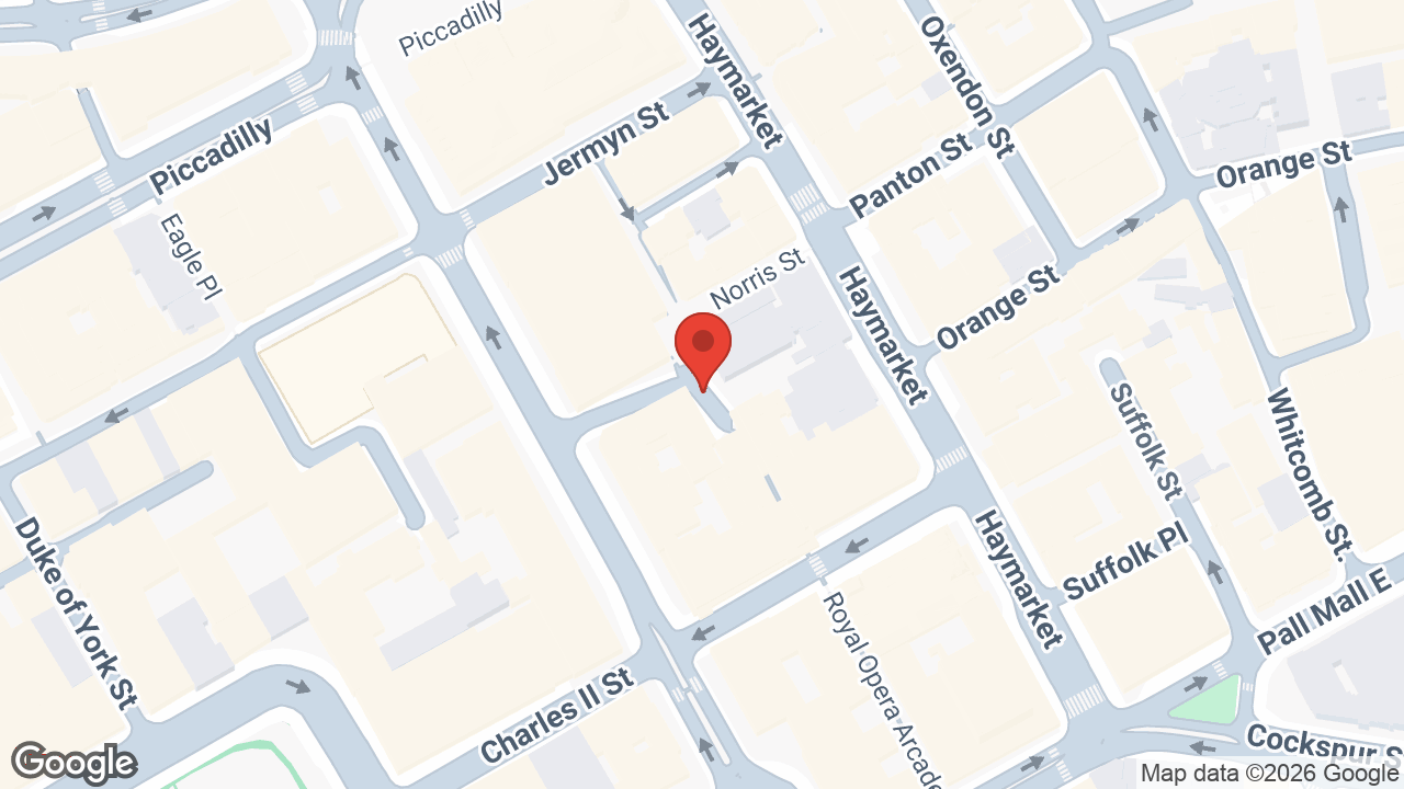 Map showing the location of Scully St James's