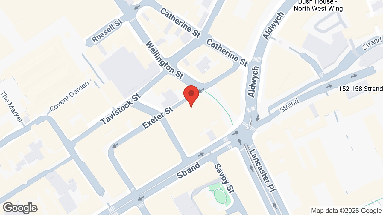 Map showing the location of Lyceum Theatre